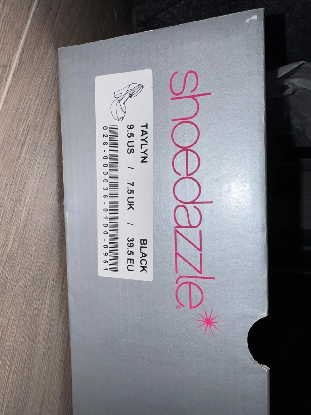 Shoe Dazzle bold black